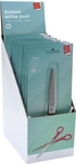 SOHO ciseaux Tretd, ft 17 cm, bout pointu, inox, couleurs assorties, blister de 1 pièce