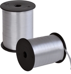 Ruban cadeau, 10 mm x 250 m, argent