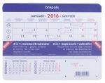 Brepols muismatkalender, ft 23X18 cm, Nederlands-Frans, 2027