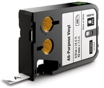 Dymo XTL tapes 12 mm, zwart op wit,vinyl