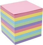 SOHO memokubusvulling, 9 x 9 cm, 700 vel, gekleurd