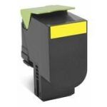Lexmark 802SY tonercartridge geel 2.000 pagina's return program