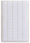SOHO etiketten, wit, 8 x 12 mm, etui van 390 stuks