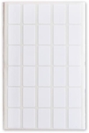 SOHO etiketten, wit, 12 x 19 mm, etui van 180 stuks