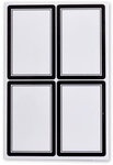 SOHO schooletiketten, 35 x 52 mm, etui van 20 stuks, zwart