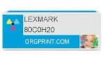 Lexmark 800H2 tonercartridge cyaan 3.000 pagina's