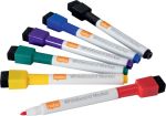 Nobo Mini whiteboardmarker,  6 stuks, ge