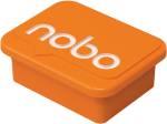 Nobo magneten voor whiteboard, oranje, p