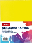 Creakit gekleurd karton Allround, A5, 150 gram, 100 vel, geassorteerde kleuren