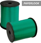 Ruban cadeau, 10 mm x 250 m, papier, vert