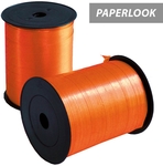 Ruban cadeau, 10 mm x 250 m, papier, orange