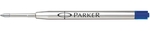 Parker Quinkflow vulling voor balpen breed, blauw, op blister