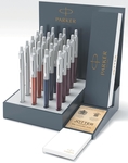 Parker Jotter stylo bille, présentoir de 20 pièces en couleurs assorties