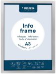 Europel zelfklevend kader ft A3, zilver,