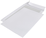 SOHO enveloppes avec dos en carton, 185 x 280 mm, bande adhésive, paquet de 3 pièces
