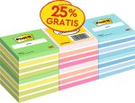 Post-it Notes kubus, 450 vel, 76 x76 mm,
