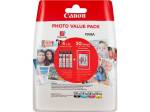 Canon cartouche d'encres CLI-581XL Valuepack noir + kleuren + 50blz photopapier - 2052C004