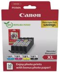 Canon photo value pack CLI-581 XL,170 - 