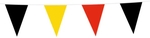 België vlaggenlijn, 10 m, zwart-geel-rood