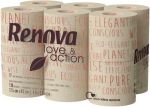 Renova Love & Action toiletpapier,2-laag