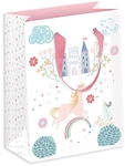Sac cadeau pays des merveilles, M, 10 x 23 x 19 cm
