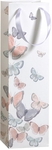 Geschenkzak Tender Butterflies, voor fles, 38 x 10 x 10 cm