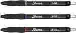 Sharpie S-gel roller, medium punt,3 stuk