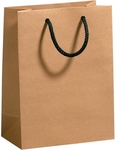Sac cadeau kraft brun, M, 10 x 23 x 19 cm