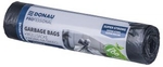 DONAU PROFESSIONAL sac poubelle, 31 microns, ft 69 x 62 cm, 60 litre, noir, paquet de 10  pièces