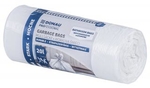 DONAU PROFESSIONAL sac poubelle, 12 microns, ft 56 x 44 cm, 20 litre, blanc, paquet de 20 pièces