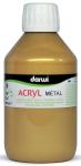 Darwi acryl metal 250ml - goud