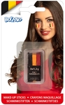 België schminkstick, zwart-geel-rood