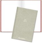 Aurora Copybook 14,5x22 cm, blanco,192 b