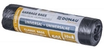 DONAU HOME sac poubelle, 7 microns, ft 70 x 59 cm, 60 litre, noir, paquet de 20 pièces
