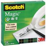 Scotch® plakband Magic™ Tape ft 25mm x 6