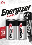 Energizer batterijen Max C, blistervan 2