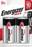 Energizer batterijen Max D, blistervan 2