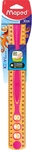 Maped Kidy Learn lat Kidygrip, 30 cm, geassorteerde kleuren, blister van 1 stuk