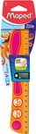 Maped Lat Kidy'Grip 20 cm, geassorteerde kleuren, blister van 1 stuk