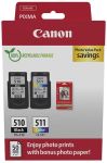 Canon inktcartridge PG-510 en CL-511, 22