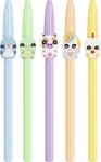Bic stylo bille Cristal pastel figurnes, boîte de 20 pièces, assorti