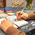 Bic stylo bille 4 couleurs Leopard, boîte de 12 pièces, assorti