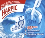 Harpic bloc de toilette, eau bleue, 38 g, paquet 2 pièces