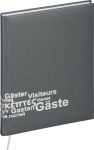 Pagna gastenboek, donkergrijs