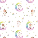 Papier cadeau, 70 cm x 2 m, bébé, 3 motifs