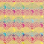 Geschenkpapier Rainbow, 70 cm x 1,5 m, 4 verschillende motieven