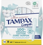 Tampax Cotton Regular tampons, pak van 14 stuks