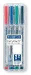 Staedtler Lumocolor OHP markers assort. 
