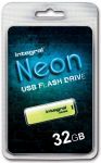 Integral USB NEON 32GB - jaune
