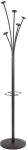 Kapstok met parapluhouder, 5 haken,zwart